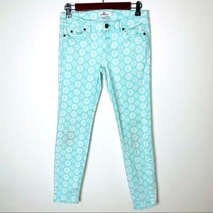 *4 for $25* Vineyard Vines Blue & White Skinny Jeans Size 0